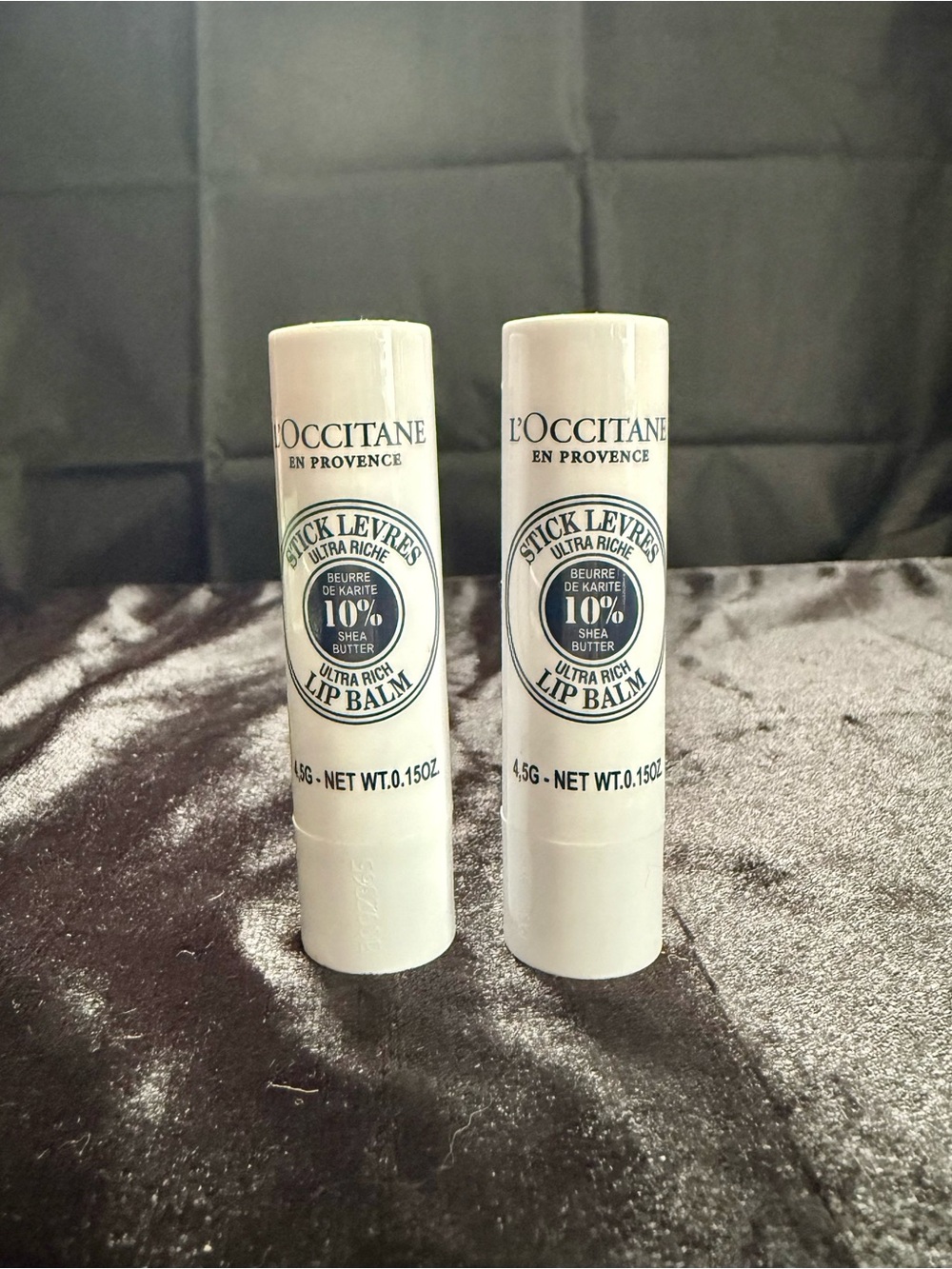 L'OCCITANE Ultra Rich Lip Balm Sticks - set of 2